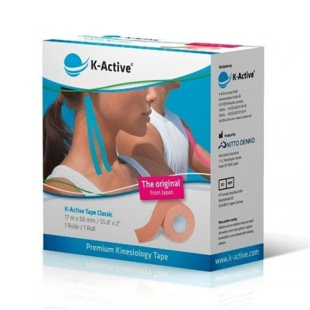 Kinesiotape K-Active Beige 5cm x 17m