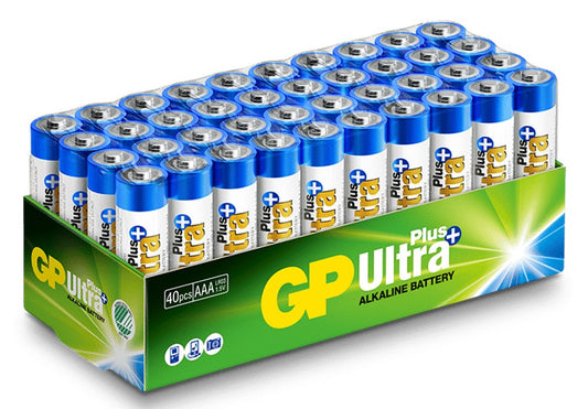 Batteri GP Ultra Plus AAA / 40