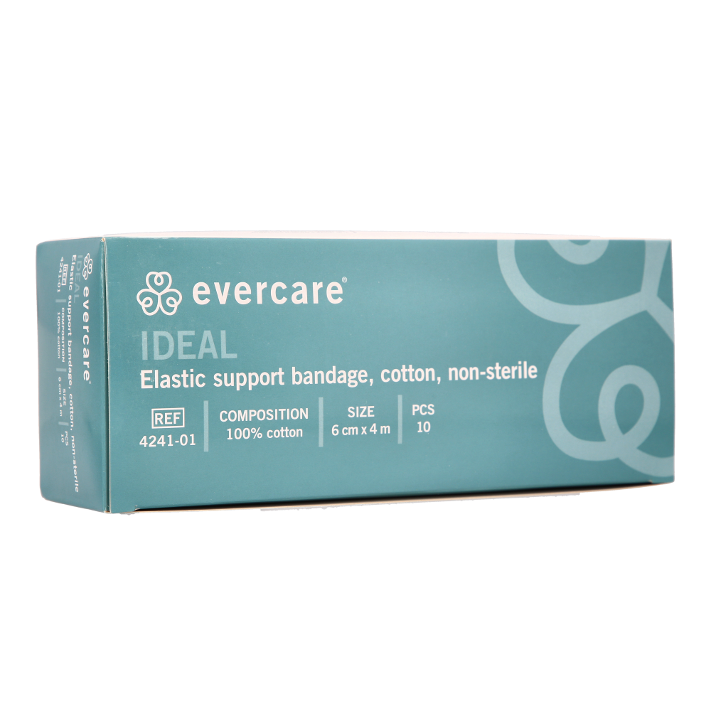 Stödbinda Evercare Ideal Cotton 6cm x 4m / 10