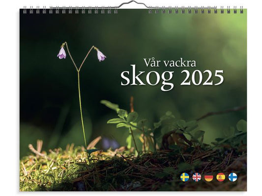 Väggkalender Vår vackra skog - 1735