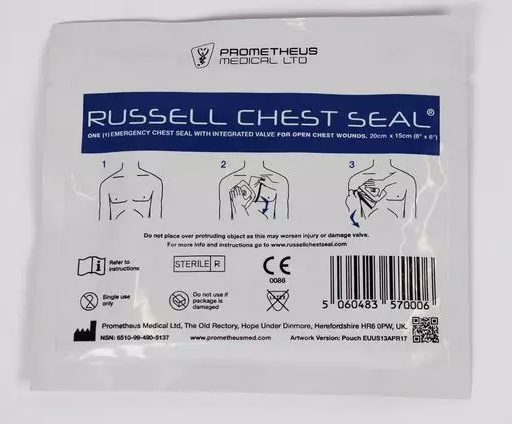 Russel Chest Seal Single Pack