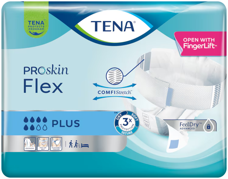 Inkontinensskydd Tena Proskin Flex Plus XL / 90