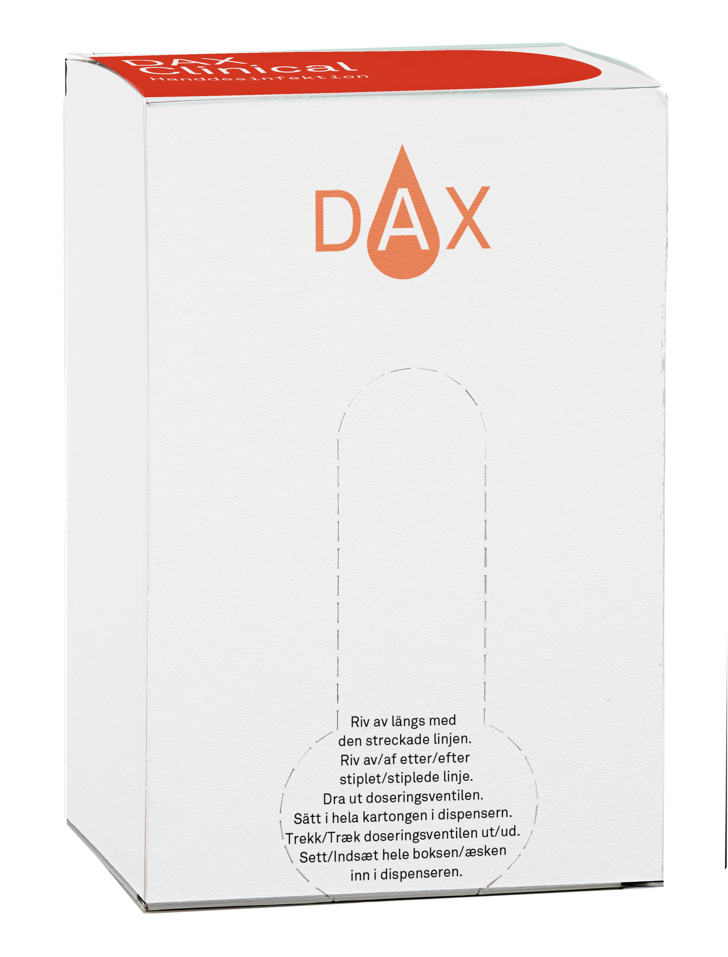 DAX Clinical Handdesinfektion till Automatdispenser 700ml