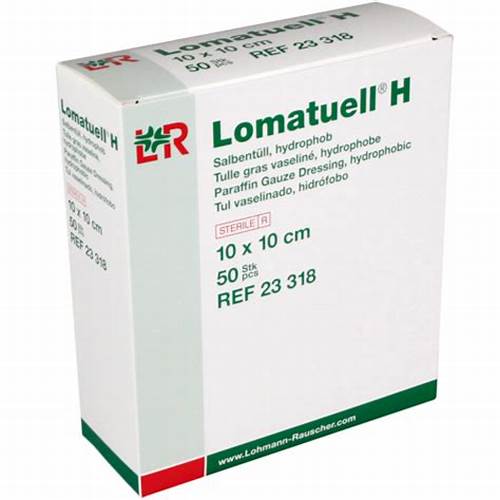 Lomatuell H Salvkompress 10 x 10cm / 50