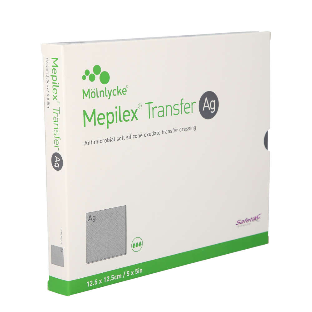 Mepilex Transfer Ag 12,5 x 12,5cm / 5