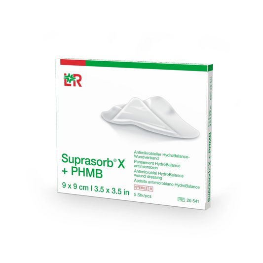 Suprasorb X + PHMB 9 x 9cm / 5