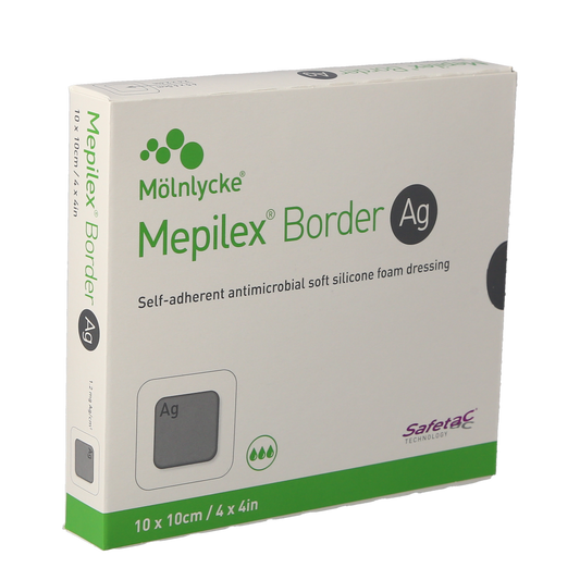 Mepilex Border Ag 10 x 10cm / 5