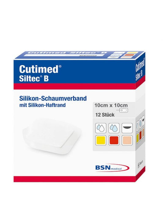 Cutimed Siltec Border 10 x 22,5cm / 10