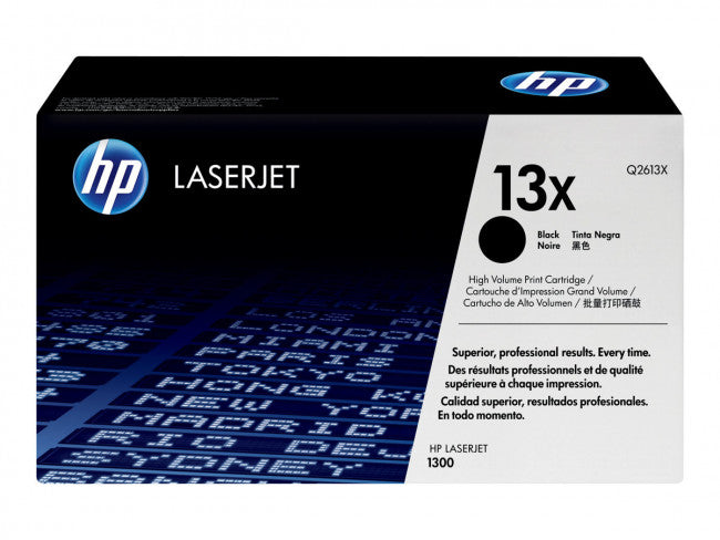 Toner HP Laserjet 13X Q2613X Svart