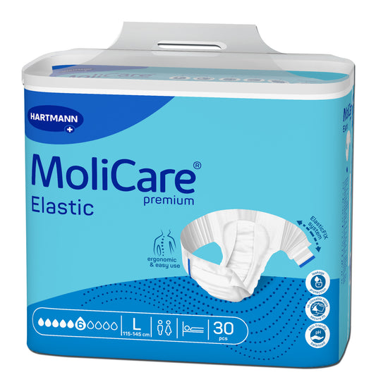 Inkontinensskydd MoliCare Premium Elastic 6 droppar L / 30