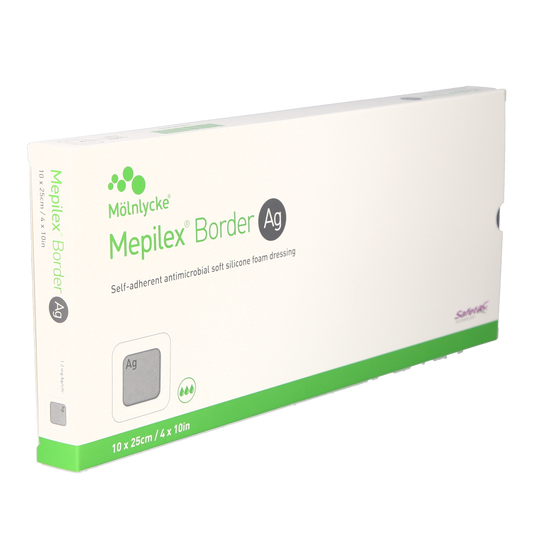 Mepilex Border Ag 10 x 25cm / 5