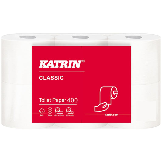 Toalettpapper Katrin Classic 400 2-lager 50m / 42