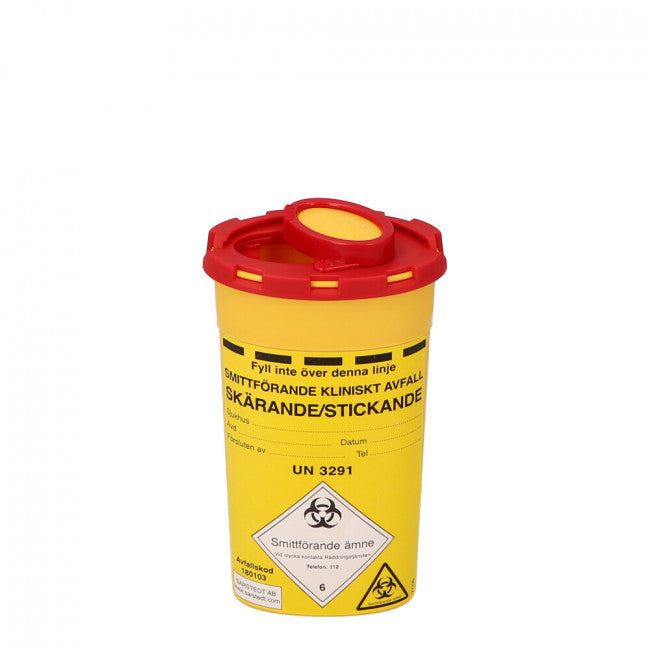 Riskavfallsburk Multi-Safe Sani 0,2L