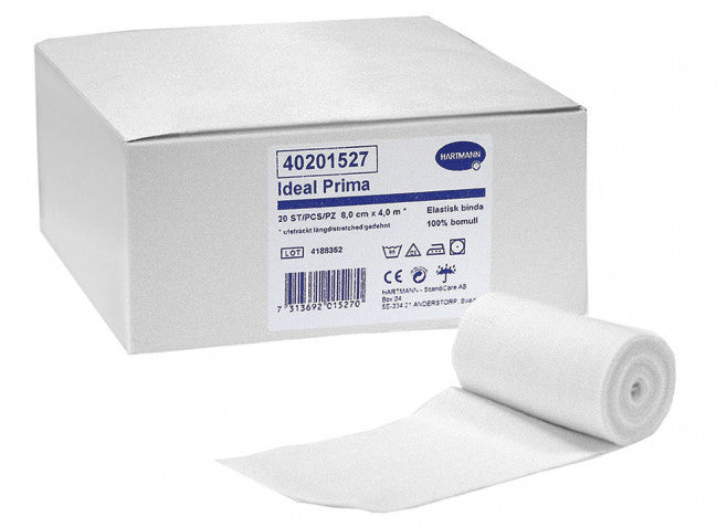 Binda Ideal Elastisk 100% bomull 6cm x 5m / 10