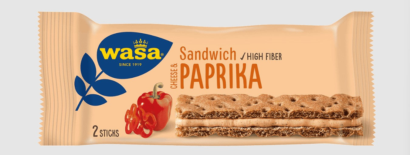 Wasa Sandwich Cheese & Paprika / 24