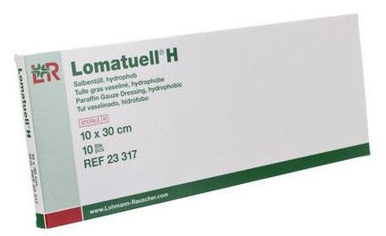 Lomatuell H Salvkompress 10 x 30cm / 10