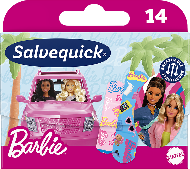 Plåster Salvequick Barbie / 14