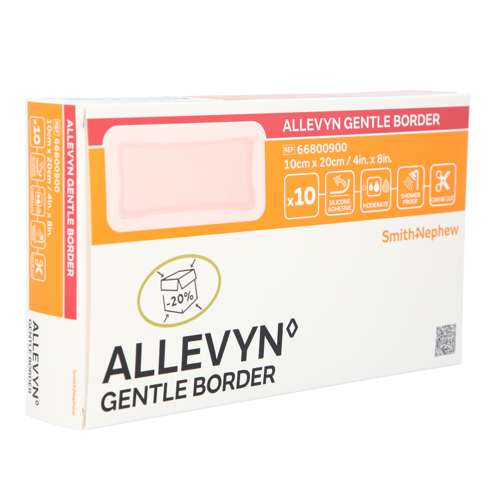 Allevyn Gentle Border 10 x 20cm / 10