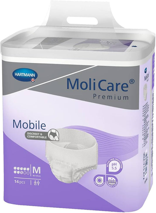 Inkontinensskydd MoliCare Premium Mobile 8 droppar M / 42