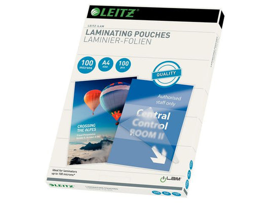 Lamineringsficka Laminat Leitz A4 100 micron / 100