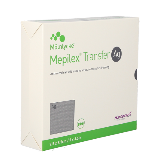 Mepilex Transfer Ag 7,5 x 8,5cm / 10