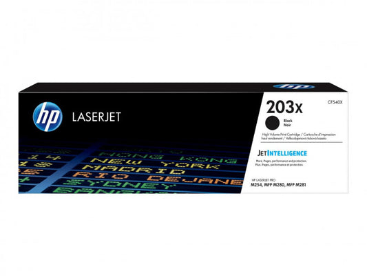 Toner HP LaserJet 203X CF540X Svart