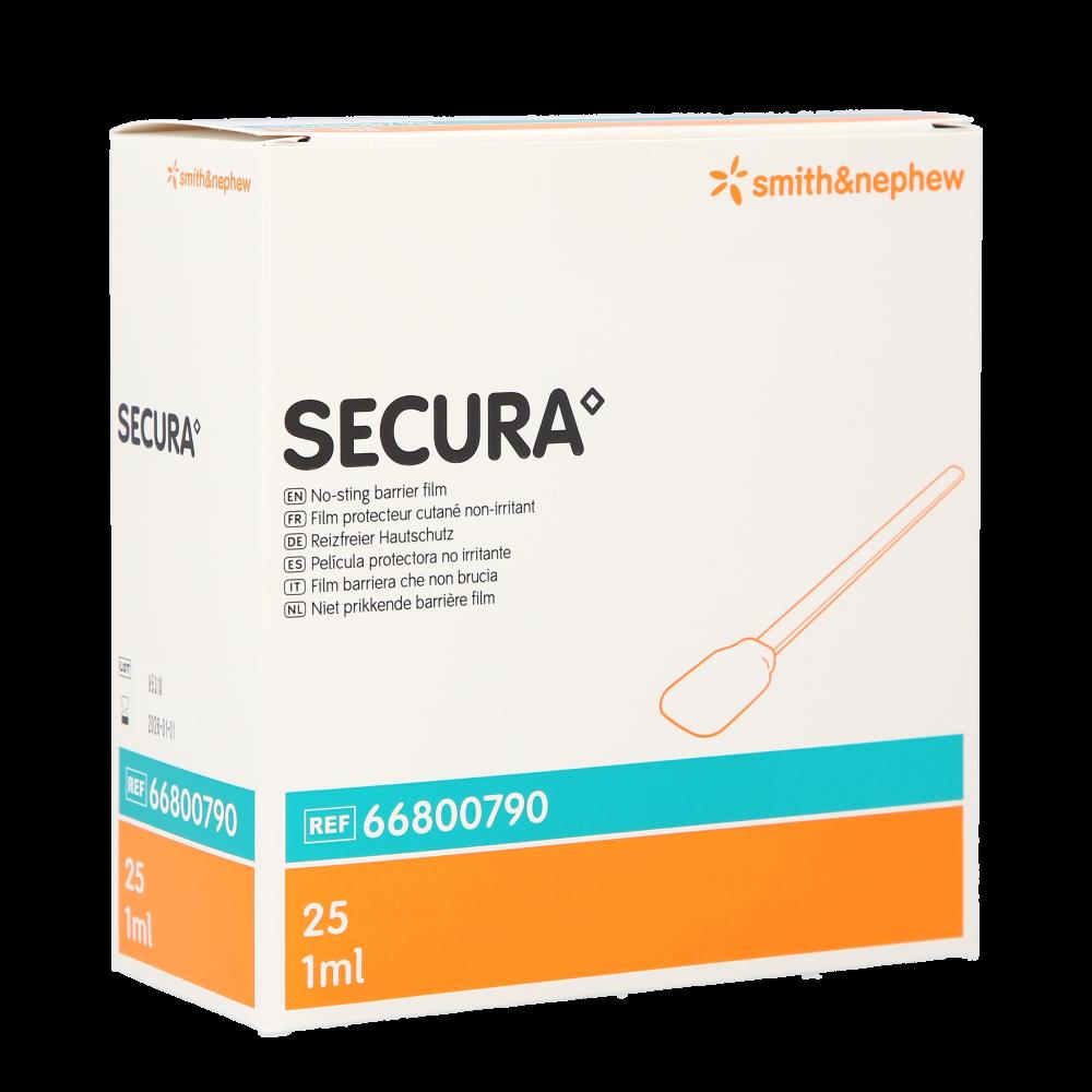 Secura No-Sting Barrier Film Protectant Swabs 1ml / 25