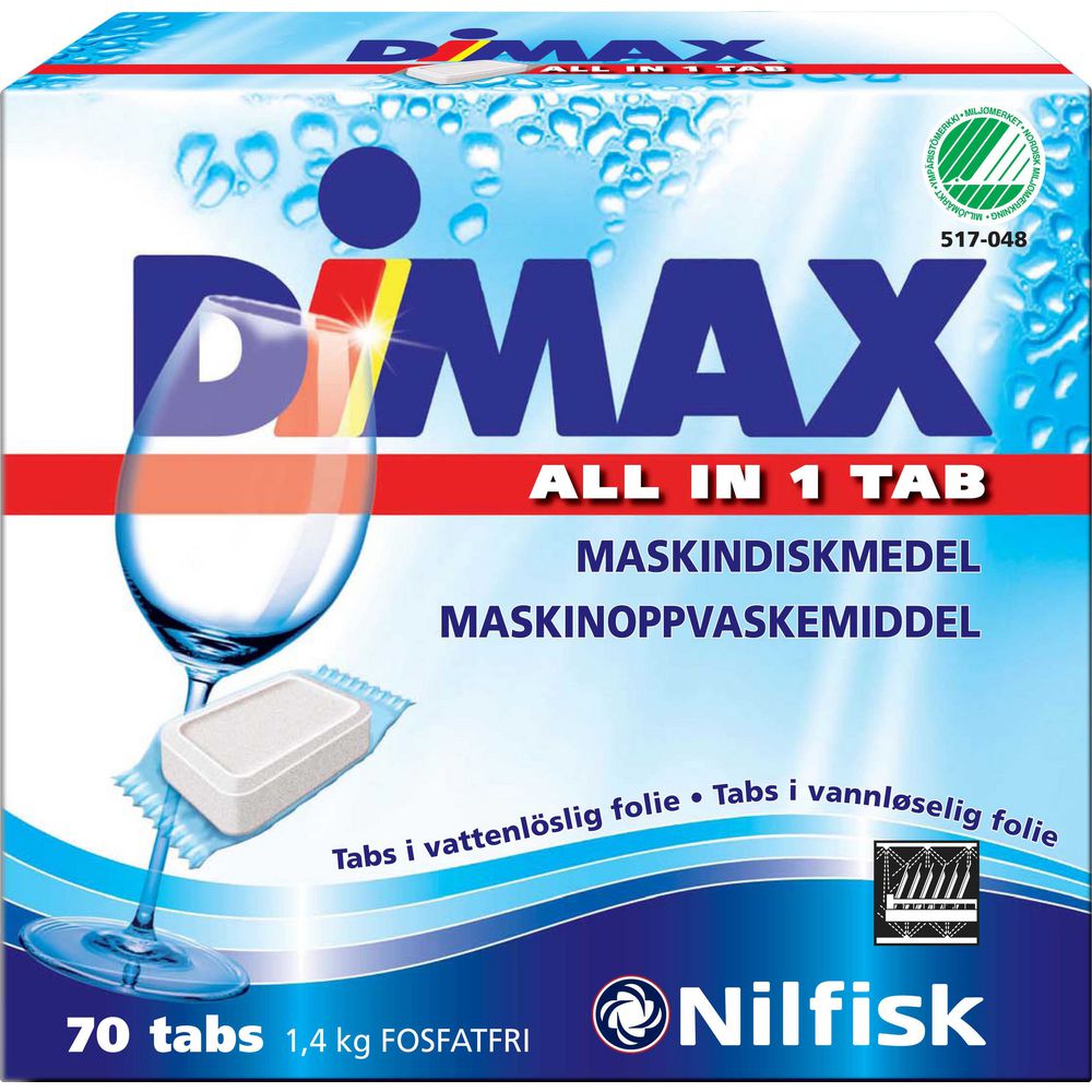 Maskindisk Dimax Disktabletter / 70