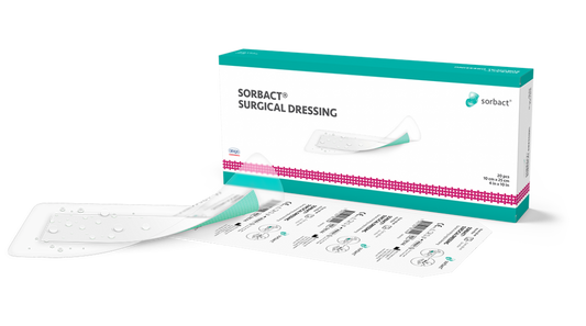 Sorbact Surgical Dressing 10 x 25cm / 20