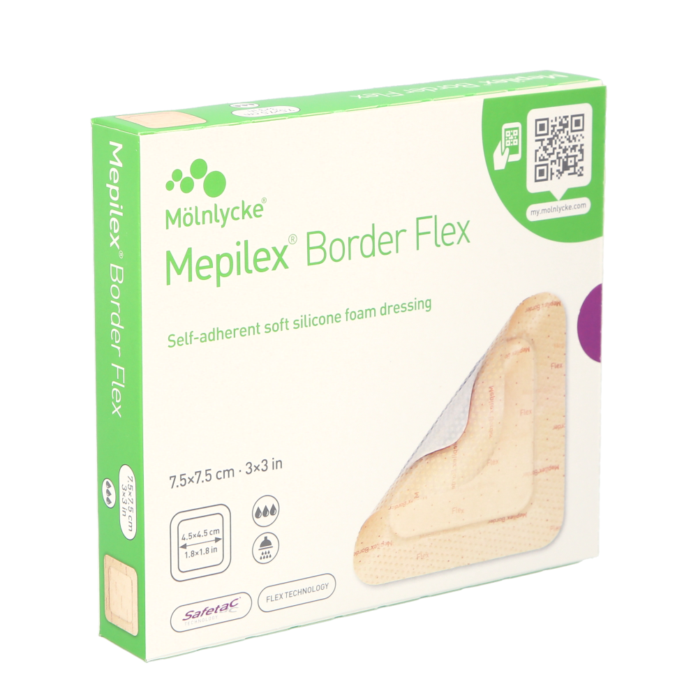 Mepilex Border Flex 7,5 x 7,5cm / 5