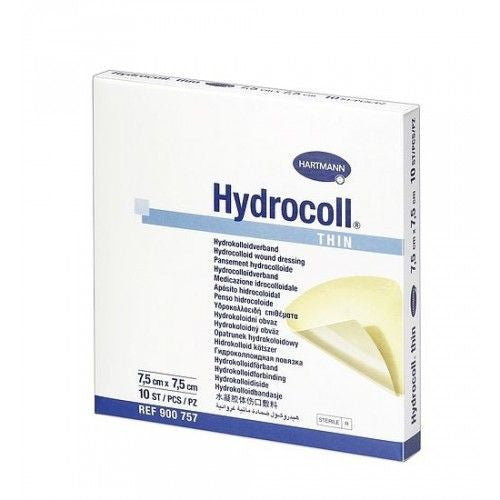 Hydrocoll Thin Steril 5 x 5cm / 10