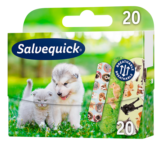 Plåster Salvequick Animals / 20