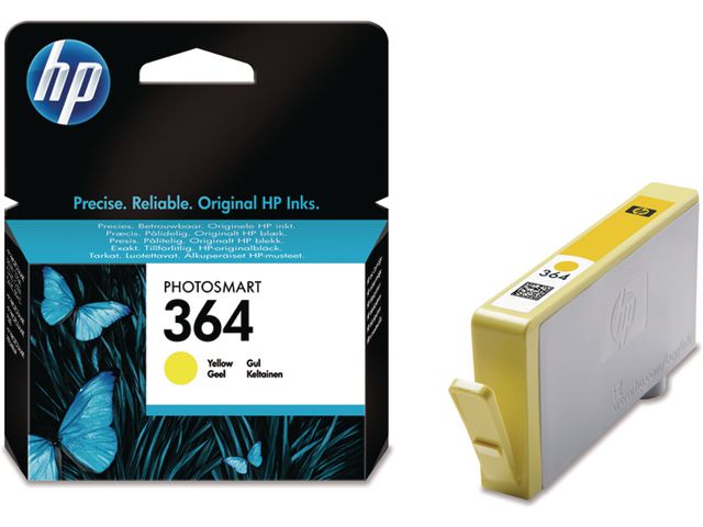 Toner HP Bläckpatron 364 Gul