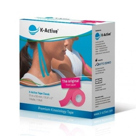 Kinesiotape K-Active Rosa 5cm x 17m