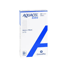 Aquacel AG Plus Extra Hydrofiber 4 x 10cm / 10