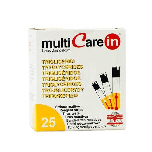 Triglyceridstickor MultiCare IN / 25