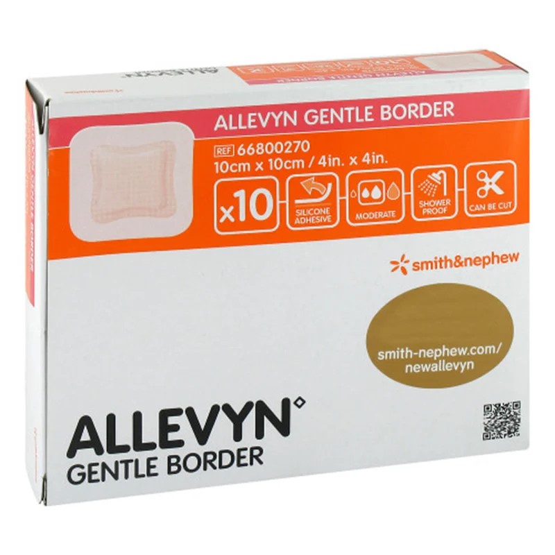 Allevyn Gentle Border 10 x 10cm / 10