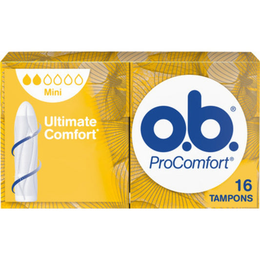 Tampong o.b. Procomfort Mini Gul / 16