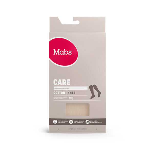 Mabs Care Stödstrumpa Natur Storlek 3 Natur