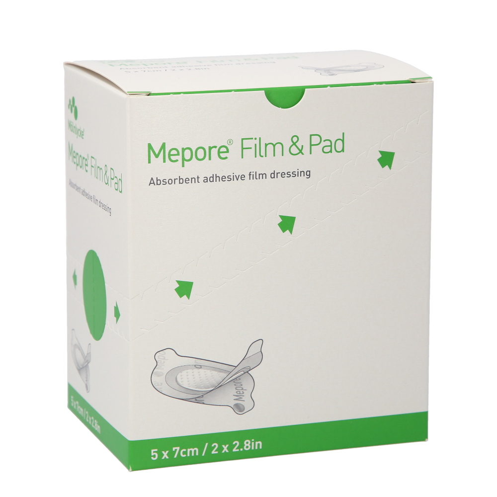 Mepore Film & Pad Steril 5 x 7cm Oval / 85