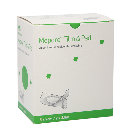 Mepore Film & Pad Steril 5 x 7cm Oval / 85