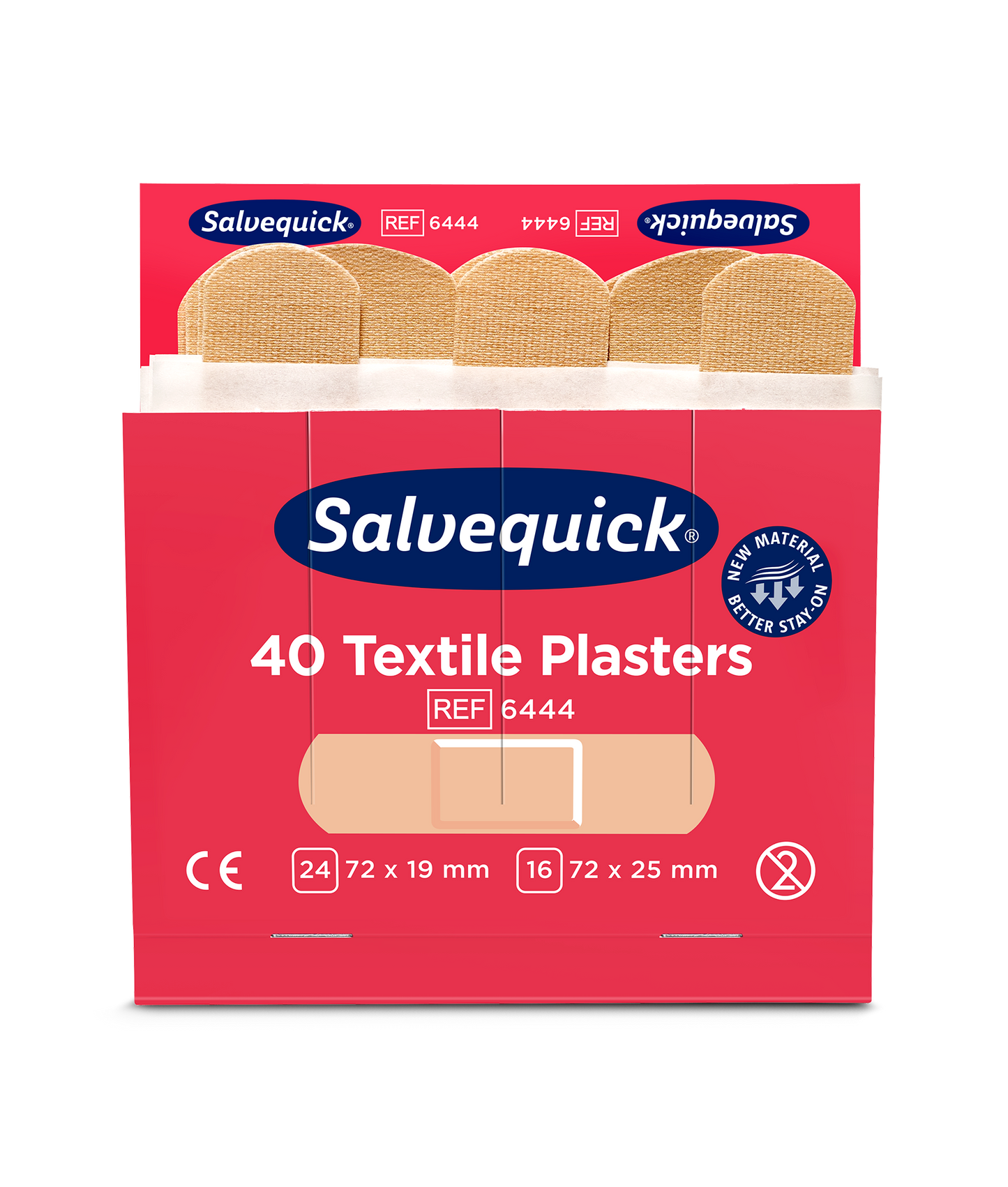 Salvequick Textilplåster 40st/refill / 6