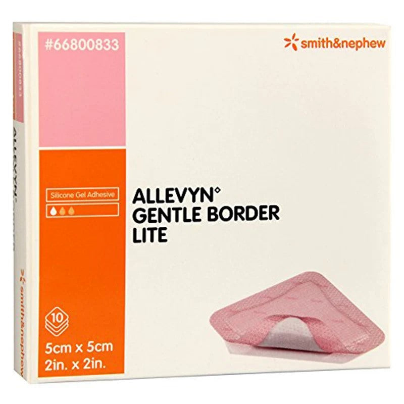 Allevyn Gentle Border Lite 5 x 5cm / 10